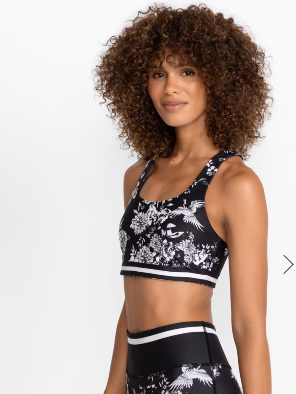 JOHNNY WAS BEE ACTIVE REVERSIBLE SPORTS BRA - Picture 6 of 12